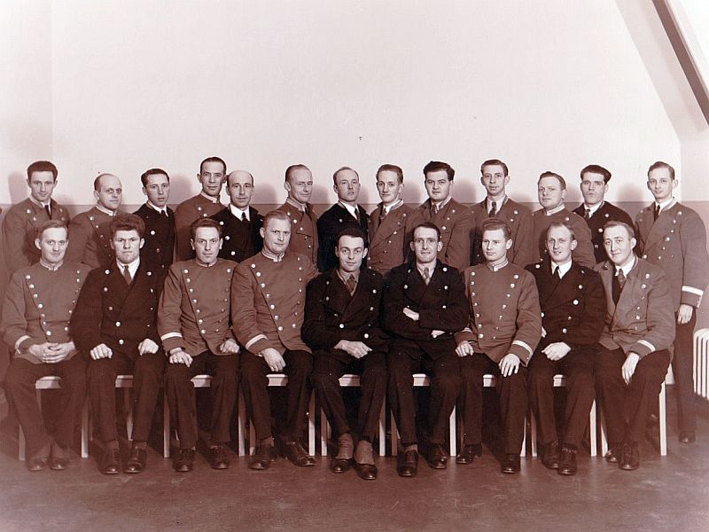Post gruppebillede 1936