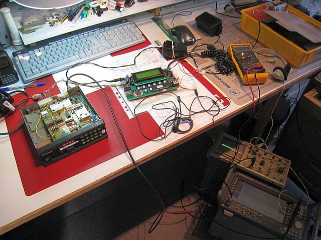 DV Adaptor under arbejde